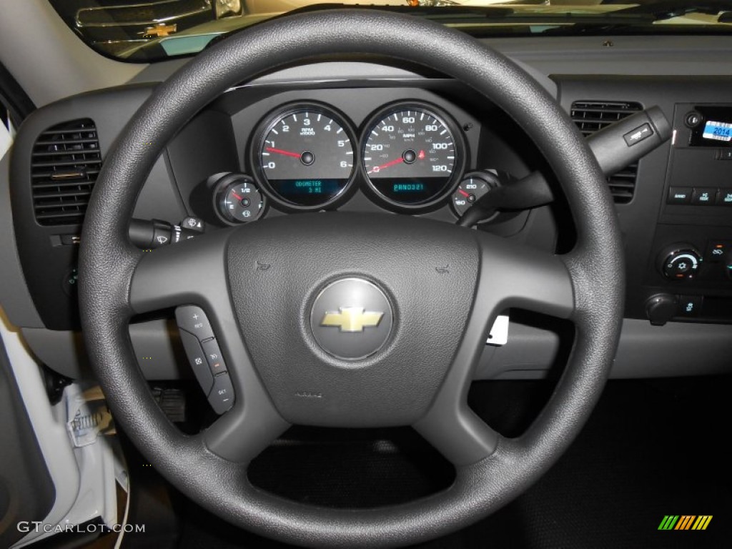 2013 Silverado 1500 Work Truck Regular Cab - Summit White / Dark Titanium photo #12