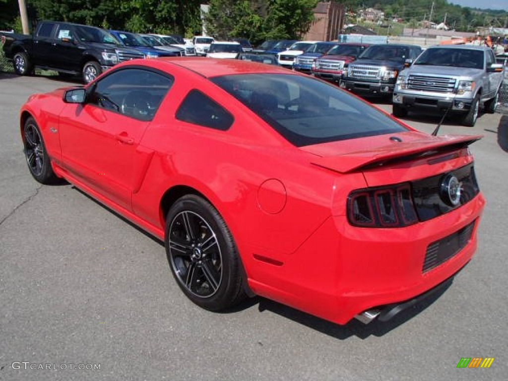 Race Red 2014 Ford Mustang GT Premium Coupe Exterior Photo #83195358
