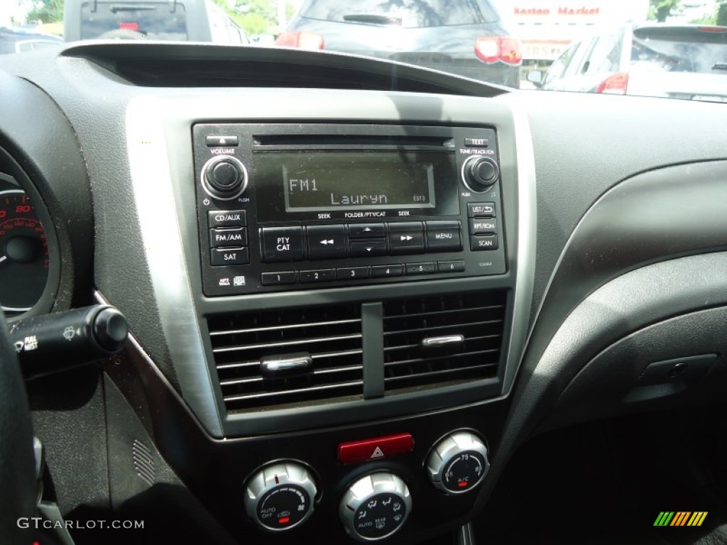 2012 Impreza WRX Premium 4 Door - WRX Plasma Blue / WRX Carbon Black photo #27
