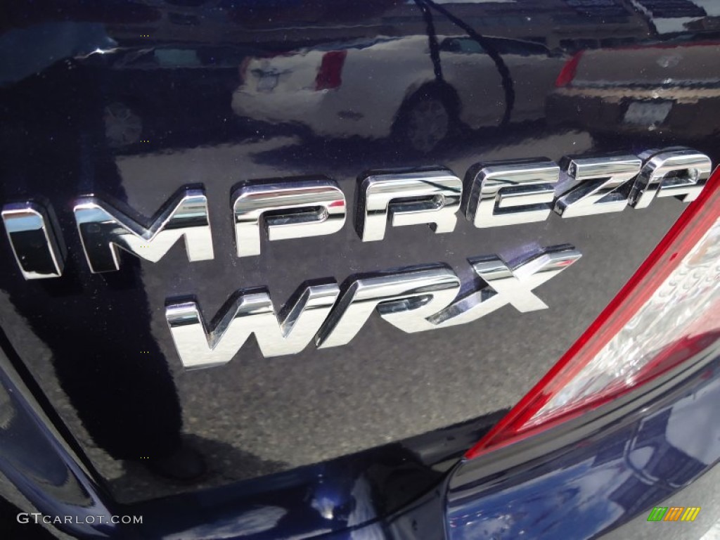 2012 Impreza WRX Premium 4 Door - WRX Plasma Blue / WRX Carbon Black photo #44