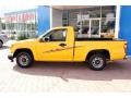 2007 Yellow Chevrolet Colorado LS Regular Cab  photo #13