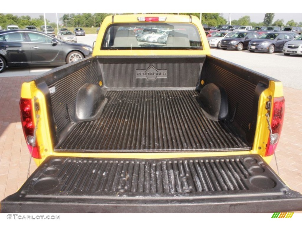 2007 Colorado LS Regular Cab - Yellow / Medium Pewter photo #21
