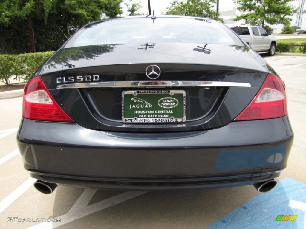 2006 CLS 500 - Capri Blue Metallic / Black photo #7