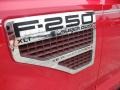 2010 Vermillion Red Ford F250 Super Duty XLT Crew Cab 4x4  photo #5