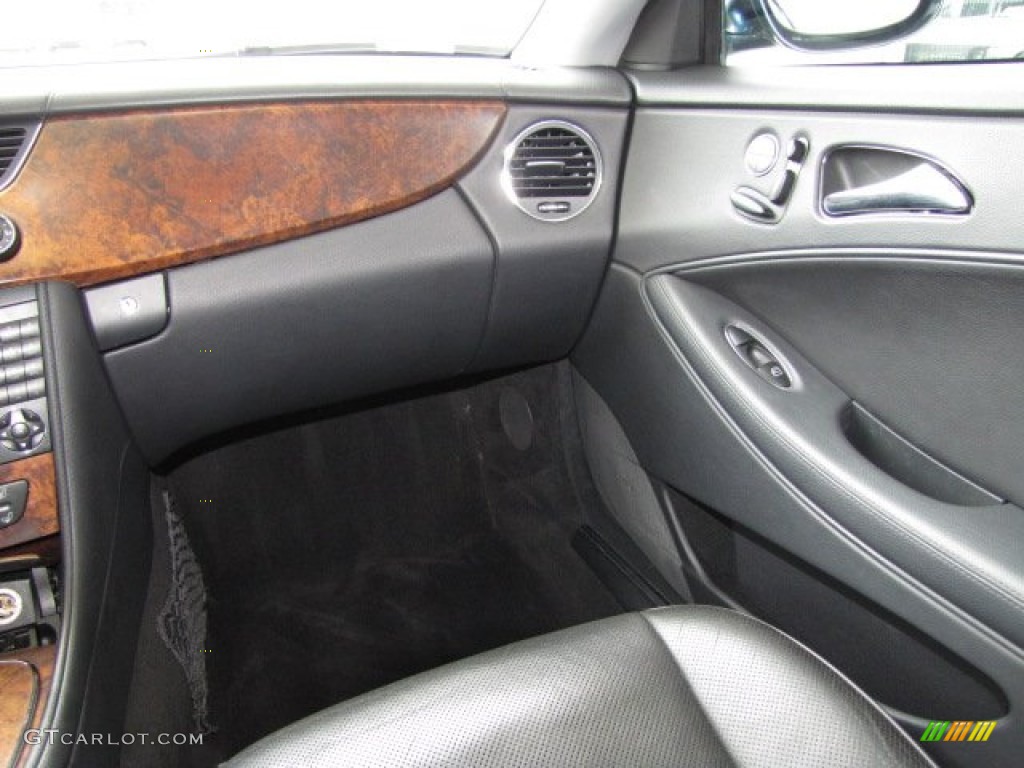 2006 CLS 500 - Capri Blue Metallic / Black photo #13