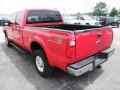 2010 Vermillion Red Ford F250 Super Duty XLT Crew Cab 4x4  photo #23