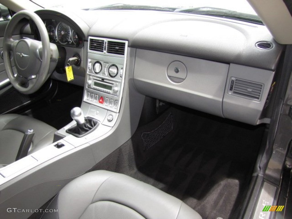 2004 Chrysler Crossfire Limited Coupe Dark Slate Gray/Medium Slate Gray Dashboard Photo #83198100