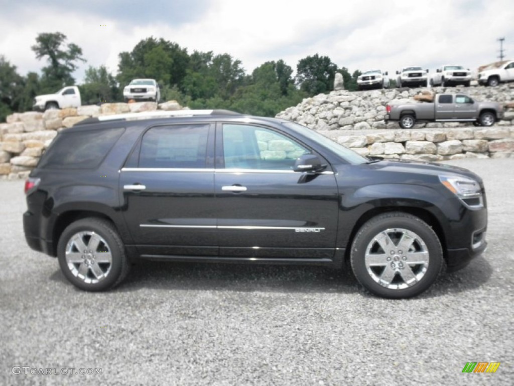 2014 Acadia Denali AWD - Carbon Black Metallic / Cocoa Dune photo #1