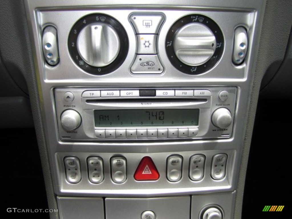 2004 Chrysler Crossfire Limited Coupe Controls Photo #83198424