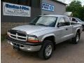 Bright Silver Metallic 2002 Dodge Dakota Sport Club Cab 4x4