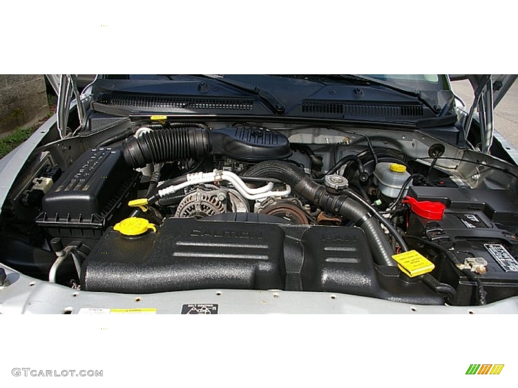 2002 Dodge Dakota Sport Club Cab 4x4 3.9 Liter OHV 12-Valve V6 Engine Photo #83198798