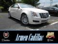 White Diamond Tricoat 2013 Cadillac CTS 4 AWD Coupe
