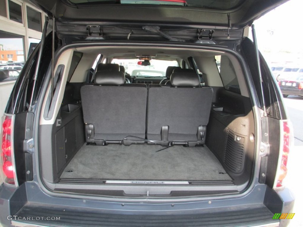 2008 Yukon XL Denali AWD - Dark Slate Metallic / Cocoa/Light Cashmere photo #32