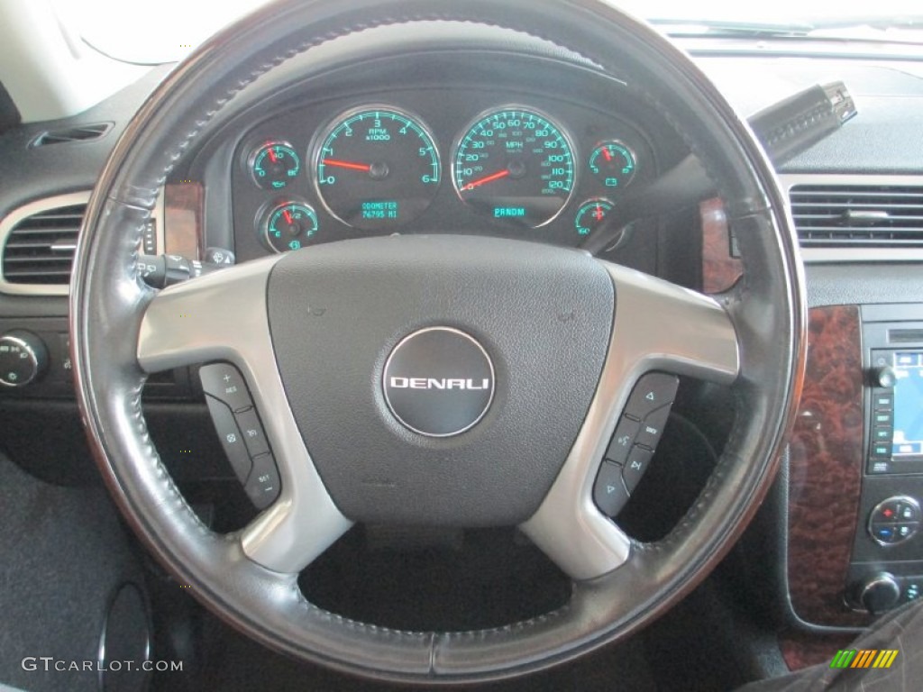 2008 Yukon XL Denali AWD - Dark Slate Metallic / Cocoa/Light Cashmere photo #38