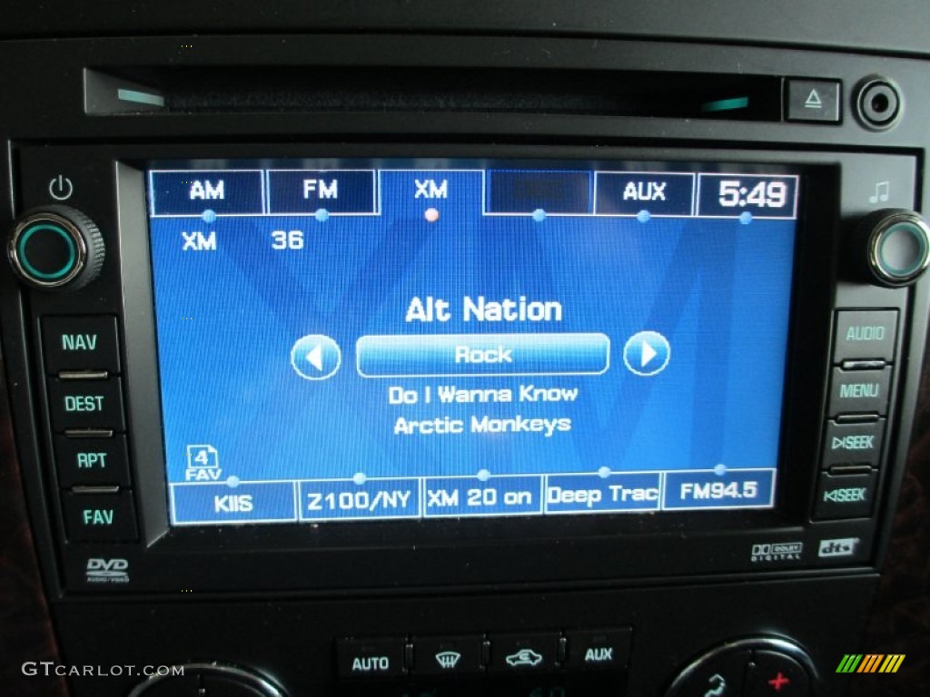 2008 Yukon XL Denali AWD - Dark Slate Metallic / Cocoa/Light Cashmere photo #47