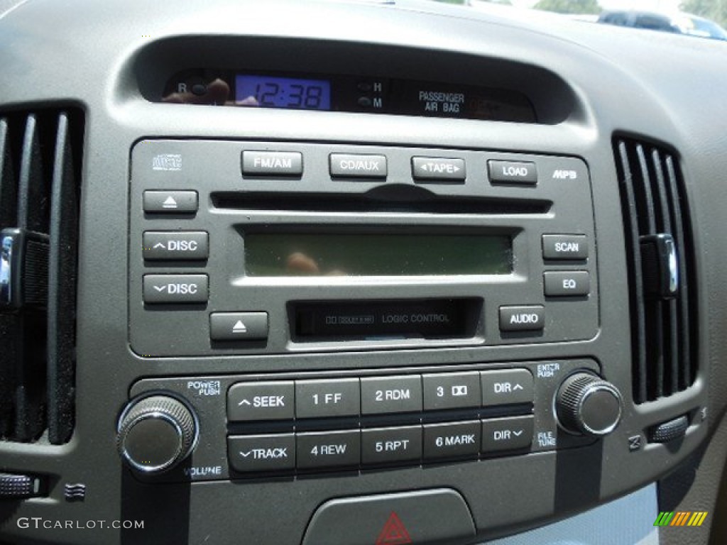 2007 Elantra Limited Sedan - Purple Rain / Beige photo #19