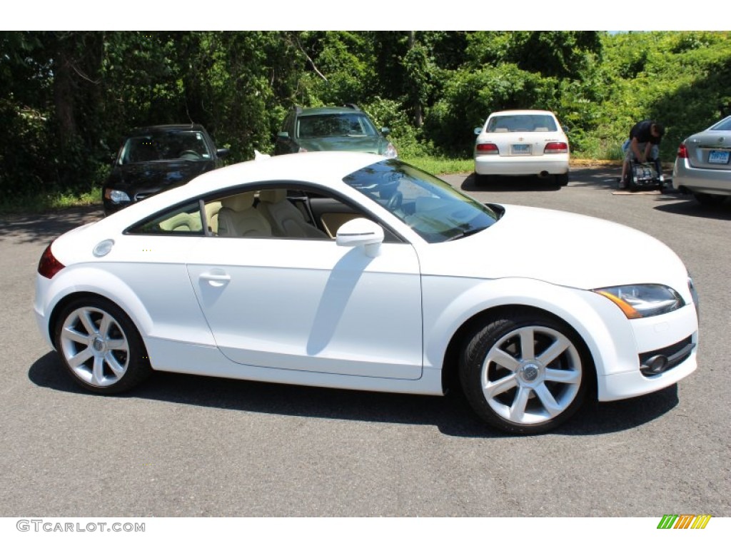 Ibis White 2009 Audi TT 2.0T quattro Coupe Exterior Photo #83200781