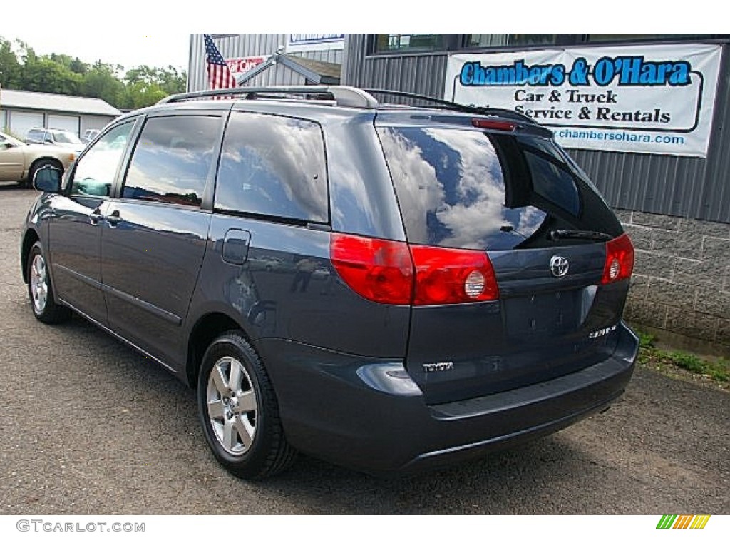 2007 Sienna LE - Nautical Blue Metallic / Stone photo #6