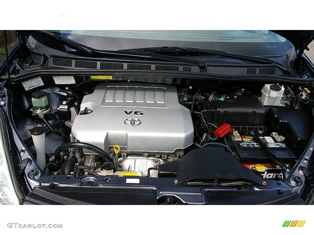 2007 Sienna LE - Nautical Blue Metallic / Stone photo #11