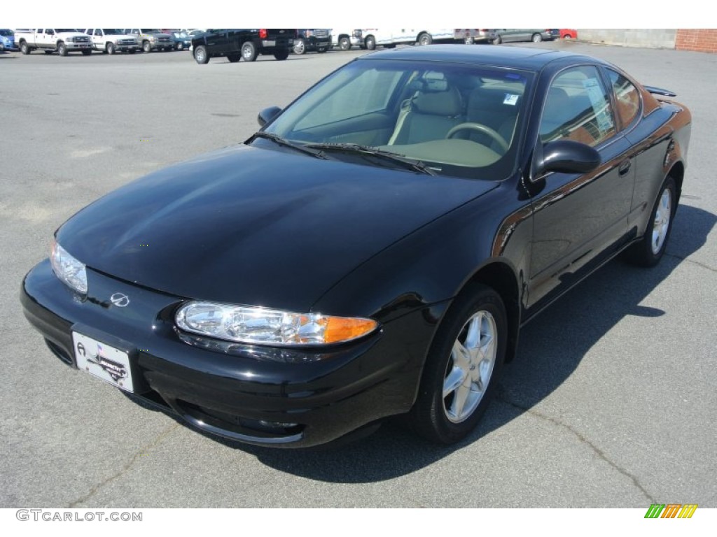 1999 Alero GLS Coupe - Black Onyx / Neutral photo #2