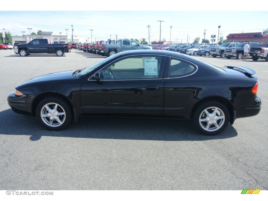 1999 Alero GLS Coupe - Black Onyx / Neutral photo #3