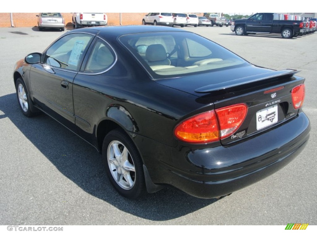 1999 Alero GLS Coupe - Black Onyx / Neutral photo #4