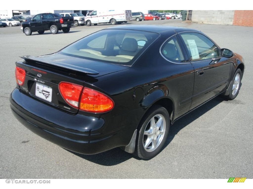 1999 Alero GLS Coupe - Black Onyx / Neutral photo #5