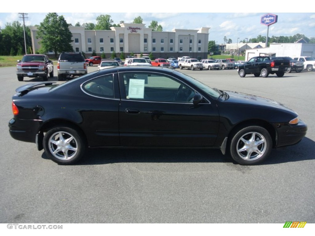1999 Alero GLS Coupe - Black Onyx / Neutral photo #6