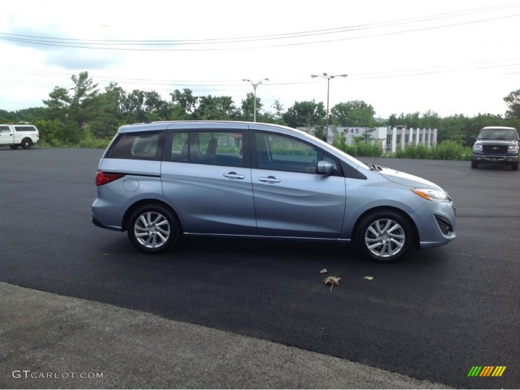 2012 MAZDA5 Sport - Clear Water Blue Metallic / Black photo #6