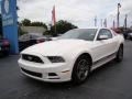 2013 Performance White Ford Mustang V6 Premium Coupe  photo #4