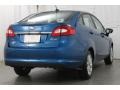 2011 Blue Flame Metallic Ford Fiesta SEL Sedan  photo #7