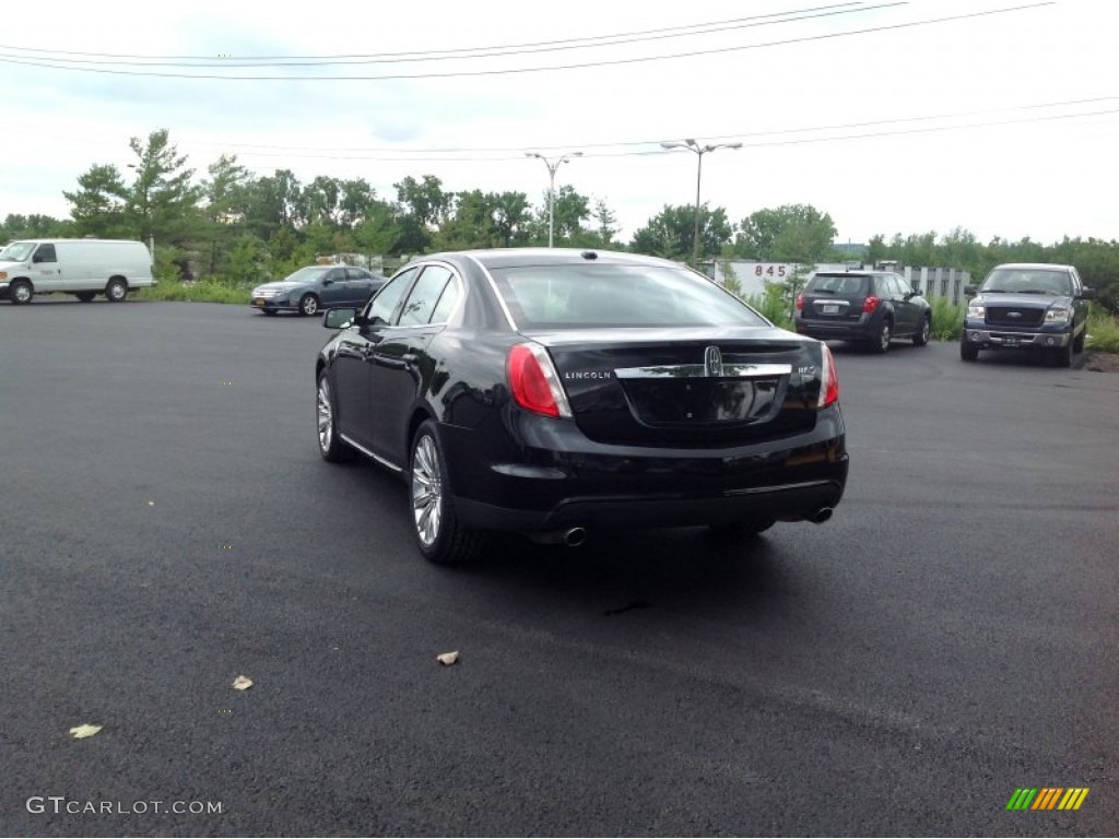 2011 MKS AWD - Black / Charcoal Black photo #3