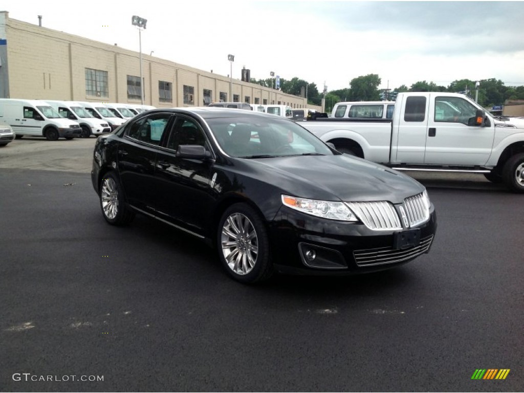 2011 MKS AWD - Black / Charcoal Black photo #7