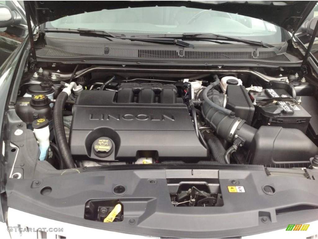 2011 MKS AWD - Black / Charcoal Black photo #21