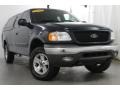 2002 True Blue Metallic Ford F150 XLT SuperCab 4x4  photo #4