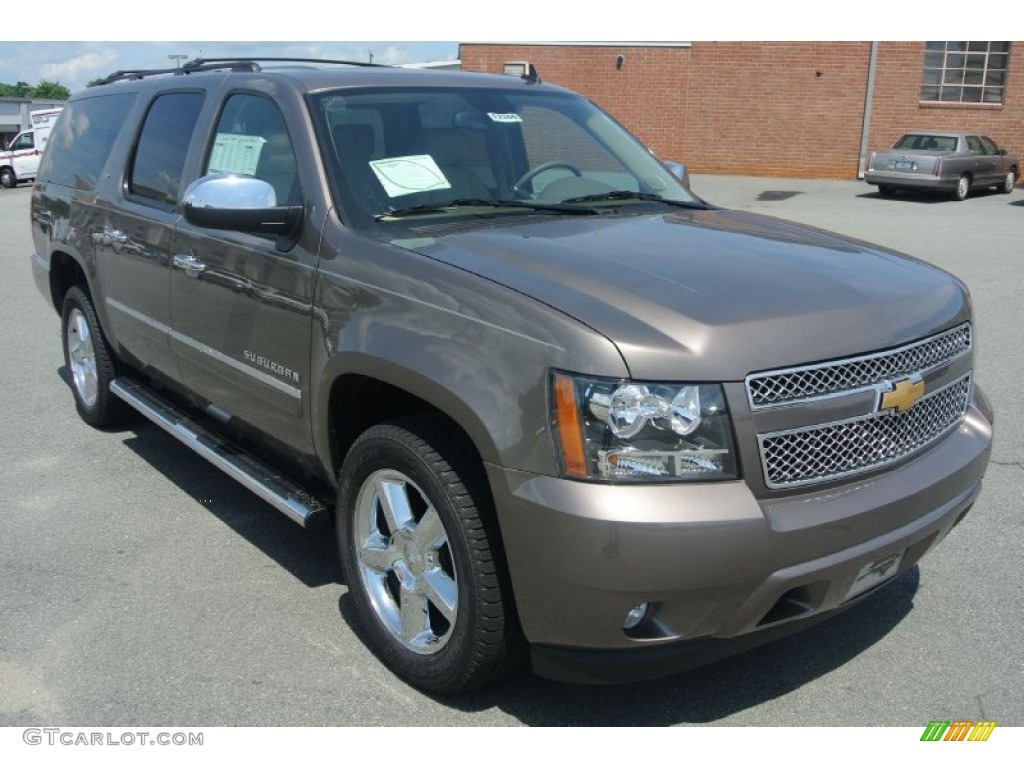 2013 Suburban LTZ 4x4 - Mocha Steel Metallic / Light Cashmere/Dark Cashmere photo #1