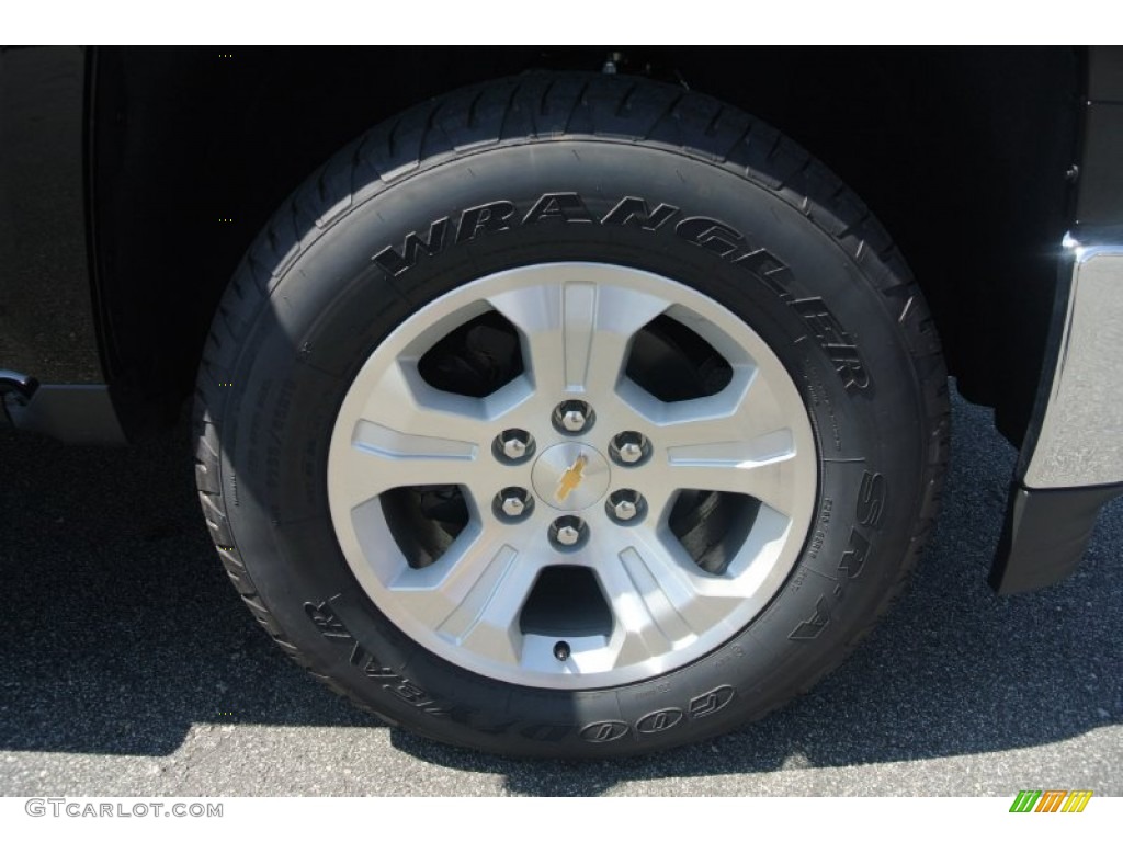 2014 Silverado 1500 LT Z71 Crew Cab 4x4 - Black / Jet Black photo #20