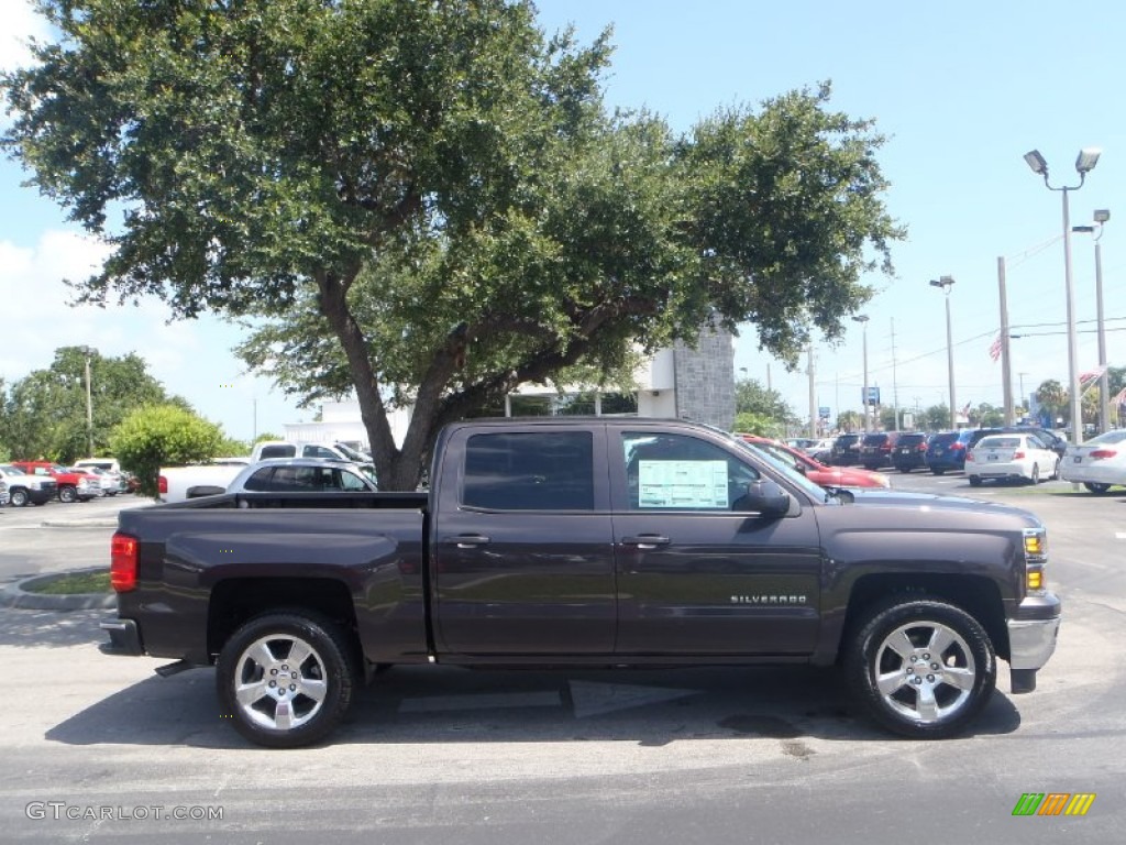 Tungsten Metallic 2014 Chevrolet Silverado 1500 LT Crew Cab Exterior Photo #83207663
