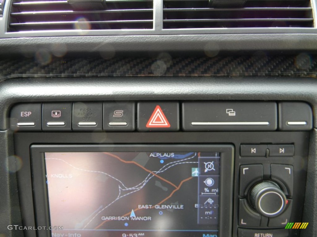 2007 RS4 4.2 quattro Sedan - Daytona Grey Pearl Effect / Black photo #22