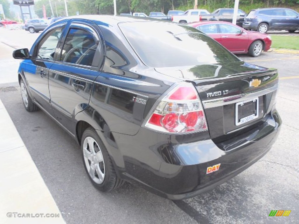 2010 Aveo LT Sedan - Black Granite / Charcoal photo #6