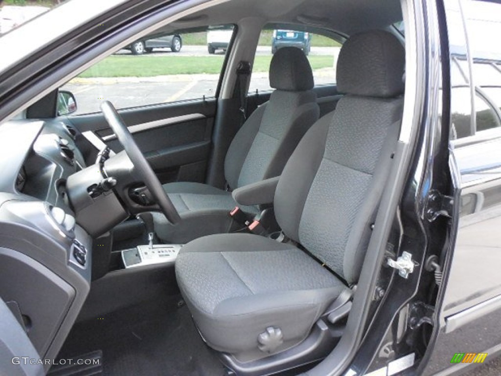 2010 Aveo LT Sedan - Black Granite / Charcoal photo #11