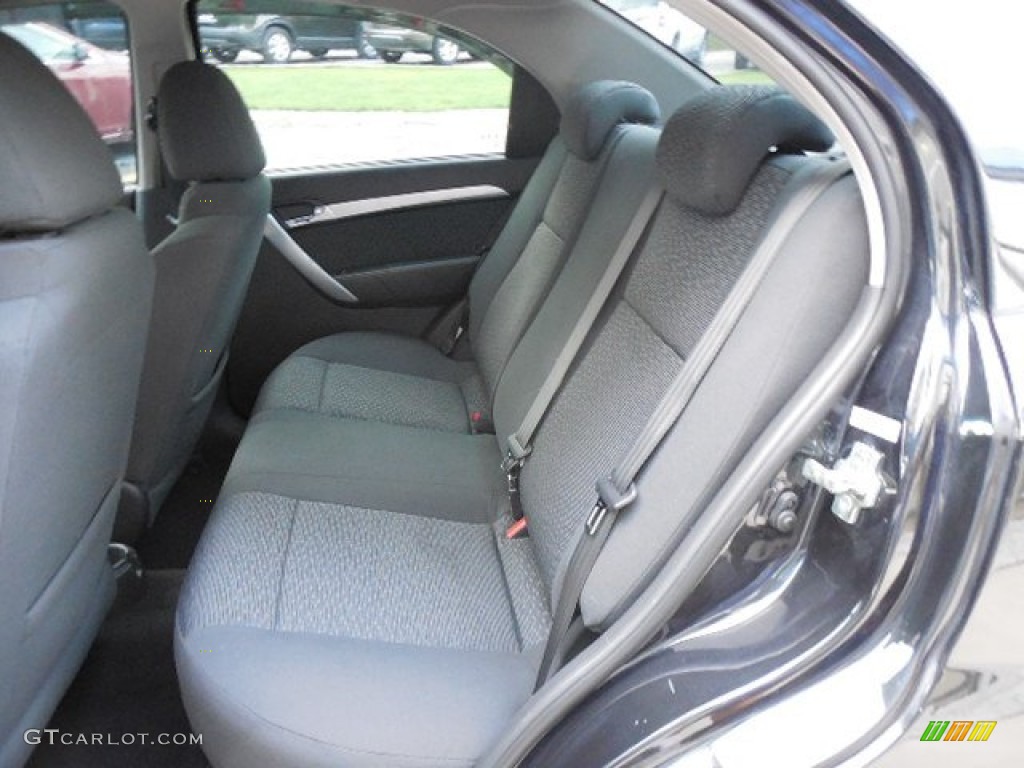 2010 Aveo LT Sedan - Black Granite / Charcoal photo #12