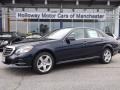 2014 Lunar Blue Metallic Mercedes-Benz E 350 4Matic Sedan  photo #1