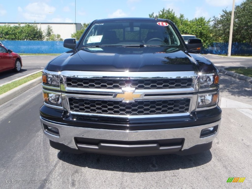 Black 2014 Chevrolet Silverado 1500 LT Crew Cab Exterior Photo #83208353