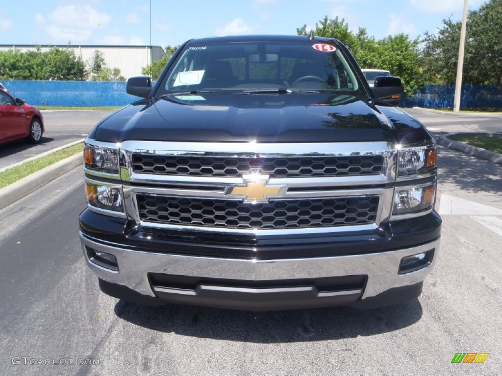 2014 Silverado 1500 LT Crew Cab - Black / Jet Black photo #7