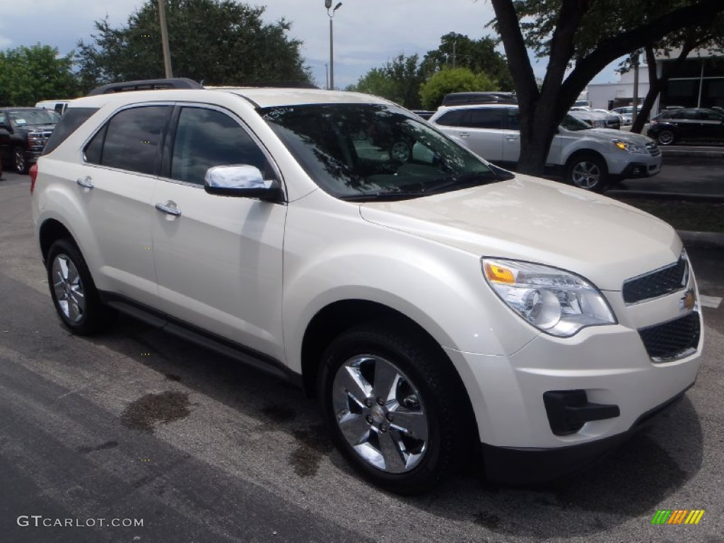 2013 Equinox LT - White Diamond Tricoat / Jet Black photo #1