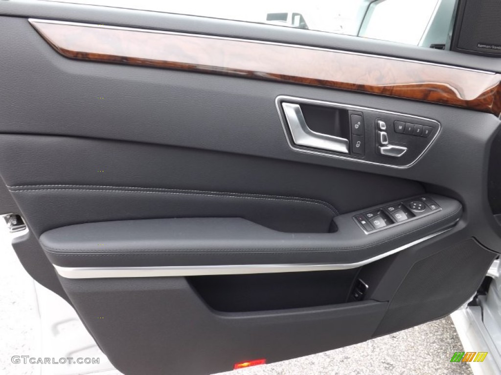 2014 E 350 4Matic Sport Sedan - Iridium Silver Metallic / Black photo #11
