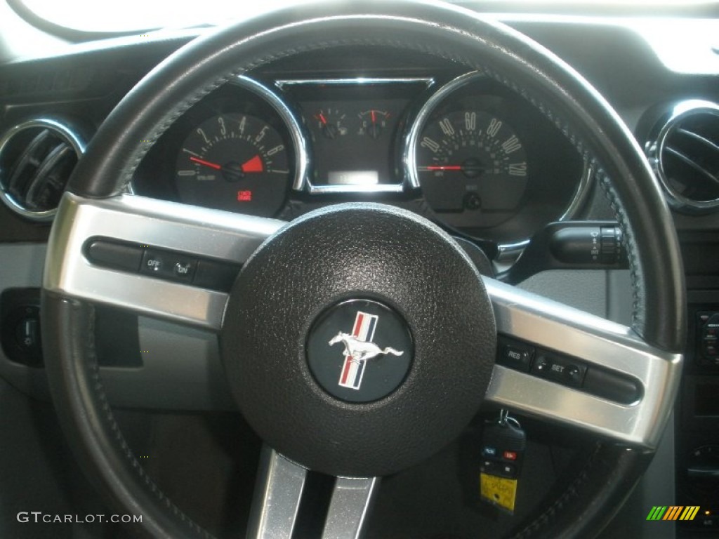 2006 Mustang V6 Premium Coupe - Redfire Metallic / Light Graphite photo #18