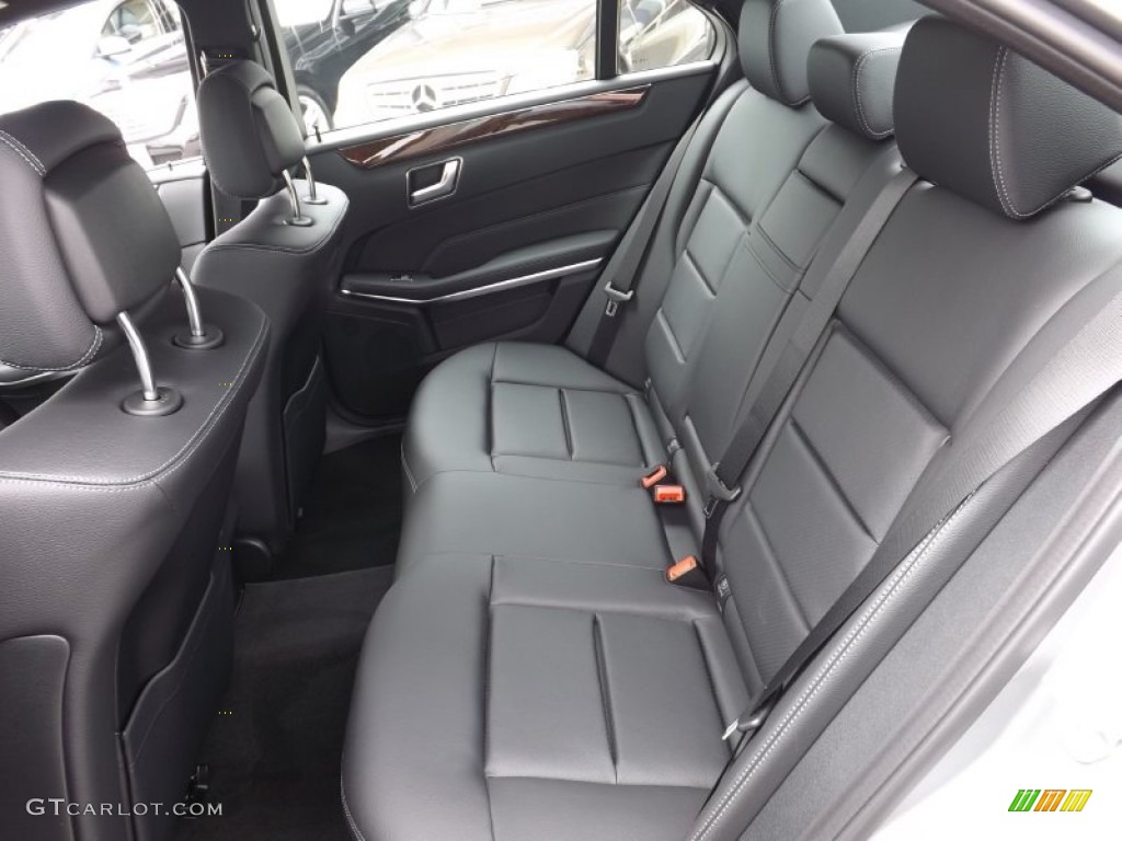 2014 E 350 4Matic Sport Sedan - Paladium Silver Metallic / Black photo #6