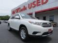 Blizzard White Pearl 2012 Toyota Highlander 